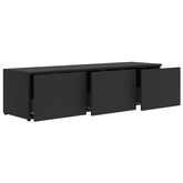 vidaXL Szafka pod TV, szara, 120x34x30 cm, materiał drewnopochodny