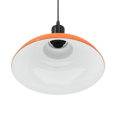 Lampa wisząca z regulacją wysokości E27 Pomarańczowy połysk