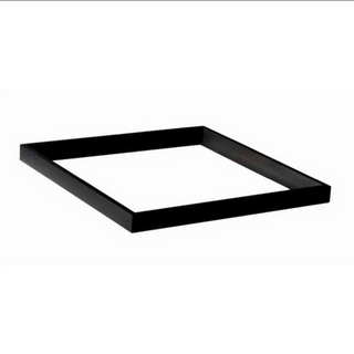 RAMKA ZATRZASKOWA DO MONTAŻU NATYNKOWEGO PANELU LED 60x60 CZARNA EC79574