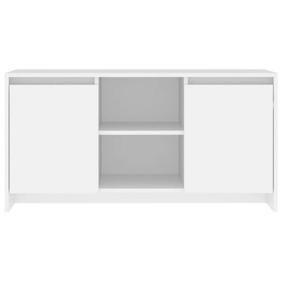 vidaXL Szafka pod TV, biała, 102x37,5x52,5 cm, materiał drewnopochodny