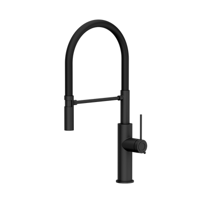 Quadron Bateria Kuchenna GEMMA Q LINE SteelQ pure carbon, czarny wąż