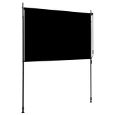 vidaXL Roleta zewnętrzna, 200x270 cm, antracytowa