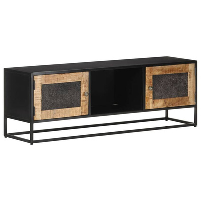 vidaXL Szafka pod TV, 120x30x40 cm, surowe drewno mango