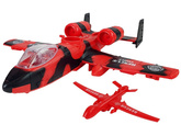Zestaw Pojazdów Straż Pożarna Samolot 48 cm Wóz Strażacki Motor Namiot Akcesoria