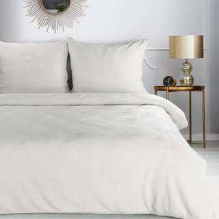 Pościel Flano kremowa 220x200