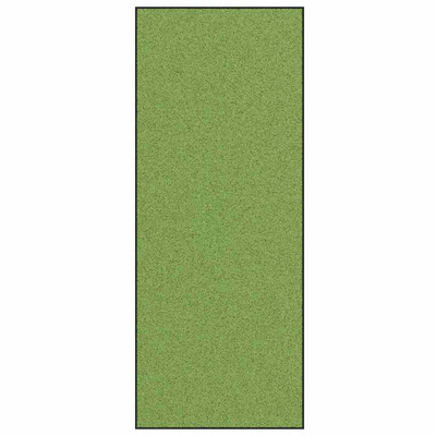 Dywanik wejściowy Zielony i Czarny 120 x 300 cm Poliamid i PVC