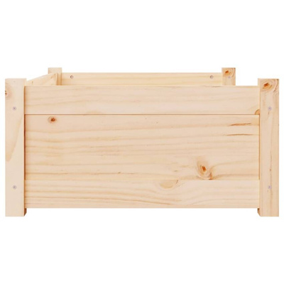 vidaXL Legowisko dla psa, 75,5x55,5x28 cm, lite drewno sosnowe wariant 4