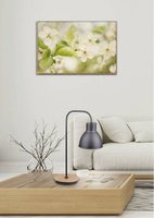 Lampka nocna Vario czarna metalowa loftowa E27