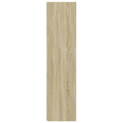 Szafka narożna, dąb sonoma, 33x33x132 cm