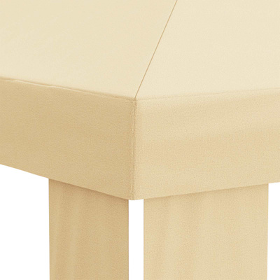 Pokrycie altany 6 x 3 m kremowy Poliester 190 gsm