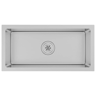 Ręcznie robiony zlew kuchenny, stal nierdzewna