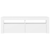 vidaXL Szafka pod TV z oświetleniem LED, biała, 120x35x40 cm