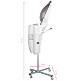 Gabbiano sauna fryzjerska stojąca biała z aktywnym ozonem 126314