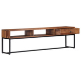 vidaXL Szafka pod TV, 160x30x45 cm, lite drewno sheesham