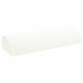 Poduszka na nogi Szary 52 x 20 x 11 cm Pianka z pamięcią