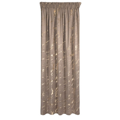 Zasłona Molly brązowa 140x270