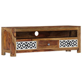 Szafka pod TV, 120x30x40 cm, lite drewno sheesham vidaXL