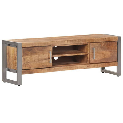 vidaXL Szafka pod TV, 120x30x40 cm, surowe drewno mango wariant 4