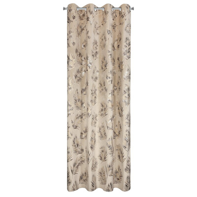 Zasłona Gloria beżowa 140x250