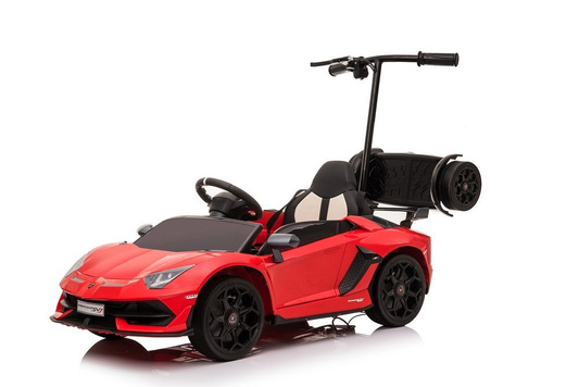 Auto Na Akumulator Lamborghini Aventador  SX2018 Czerwony Z Platformą