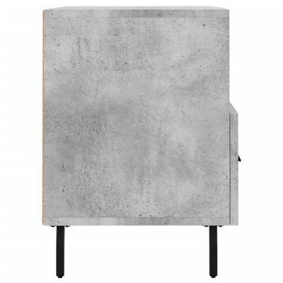 Szafka pod TV, szarość betonu, 80x36x50 cm vidaXL