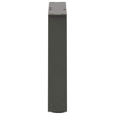 Nogi do stolika kawowego w kształcie litery V 2 szt. Antracyt 40x(30-31,3) cm Stal