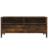 vidaXL Szafka pod TV, przydymiony dąb, 100x34,5x44,5 cm wariant 5