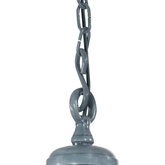 Lampa wisząca, 25x25x138 cm, aluminium