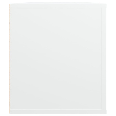vidaXL Szafka pod TV, biała, 100x35x40 cm, materiał drewnopochodny