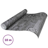 Tapeta 3D z kamieniem Czarny 10 x 0,53 m Tkanina nienałożona