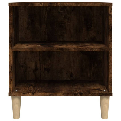 vidaXL Szafka pod TV, przydymiony dąb, 102x44,5x50 cm