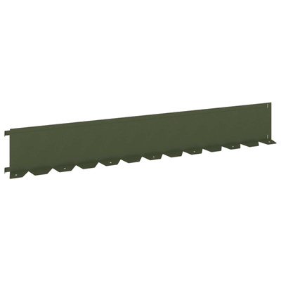 Krawężnik do trawnika 20 szt. 102 x 15 x 4 cm Stal