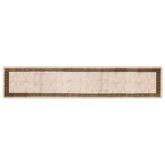 Chodnik dywanowy MARSA Czarny 80 x 400 cm Poliester i PVC
