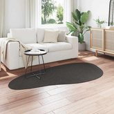 Dywany pokojowe HUARTE Antracyt 100 x 200 cm Poliester