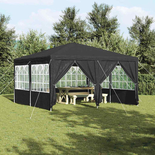 Namiot Imprezowy Antracyt 400 x 400 x 266 cm Polietylen