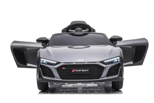 Auto Na Akumulator Audi R8 Lift A300 Światła LED Pilot Srebrne