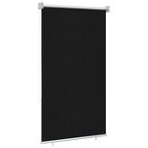 Roleta zewnętrzna 90% blokada UV Czarny 80 x 230 cm HDPE