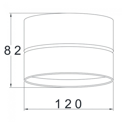 OPRAWA SUFITOWA TUBA DOWNLIGHT  URBAN