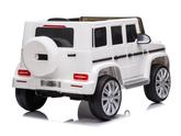 Samochód na akumulator Mercedes G500 Światla LED MP3 Pilot  biały
