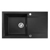 Zlewozmywak Estein 86 8M / czarny metalik