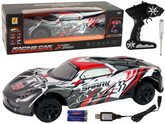Auto Sportowe R/C 1:8 Szary Biały