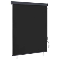 vidaXL Roleta zewnętrzna, 140x250 cm, antracytowa