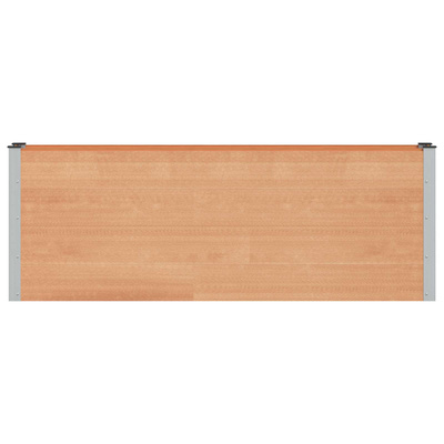 Podniesiona rabata ogrodowa brązowy 200 x 30 x 72 cm