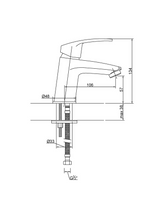 Bateria umywalkowa Malta chrom  Invena