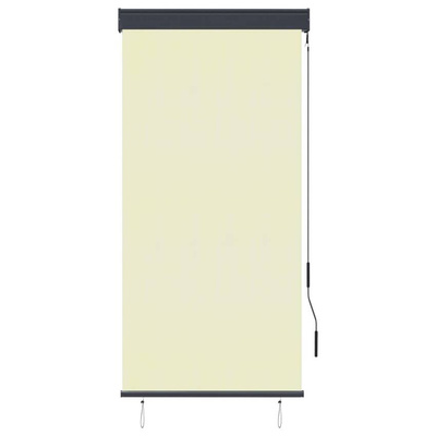 vidaXL Roleta zewnętrzna, 80x250 cm, kremowa