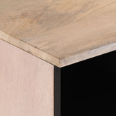 Szafka pod telewizor, 80x34x46 cm, lite drewno mango