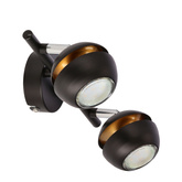 Boni listwa 2x3w gu10 led czarny