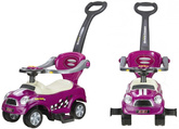 Jeździk Pchacz z Prowadnicą Coupe Fioletowy