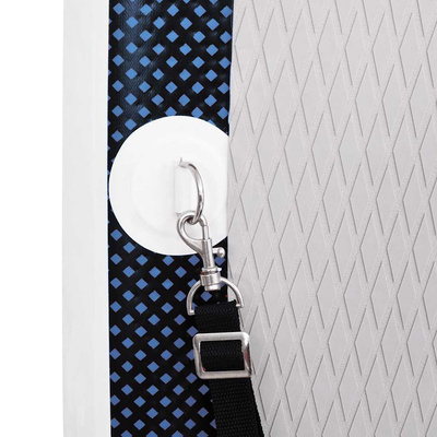 Nadmuchiwana deska SUP z akcesoriami, błękitna, 300x76x10 cm