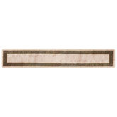 Chodnik dywanowy MARSA Czarny 50 x 300 cm Poliester i PVC